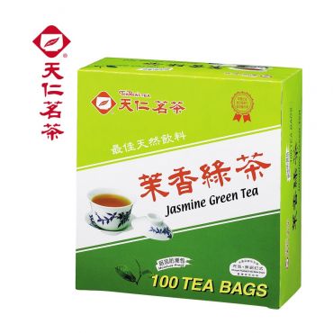 天仁茗茶 鋁箔防潮包茶包2gx100入-茉香綠茶