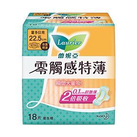 蕾妮亞 零觸感特薄-倍護側邊22.5cm*18片*2入