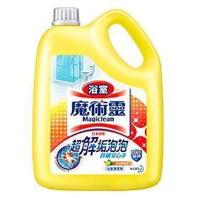 魔術靈 浴室清潔劑-桶裝-舒適檸檬香3800ml