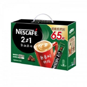 雀巢咖啡2合一香滑原味 15gx65包