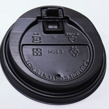 8oz 咖啡杯黑凸蓋 (1000只/箱)