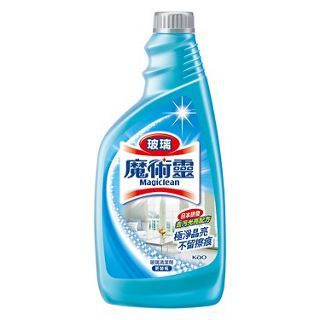 魔術靈 玻璃清潔劑-更替瓶500ml*2入