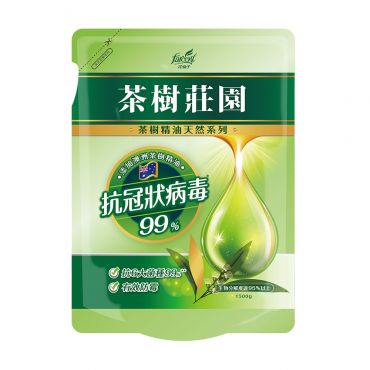 茶樹莊園 茶樹超濃縮洗衣精補充包-天然抗菌1300g