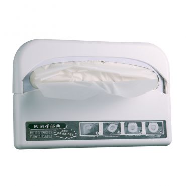 馬桶坐墊紙架-白色