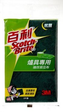 3M 百利 爐具專用強效菜瓜布2片裝