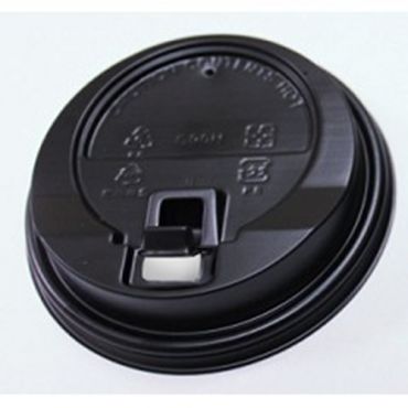 12oz 咖啡杯黑凸蓋 (1000只/箱)